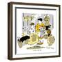 Hazel Cartoon-Ted Key-Framed Giclee Print