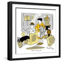 Hazel Cartoon-Ted Key-Framed Giclee Print