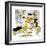 Hazel Cartoon-Ted Key-Framed Giclee Print