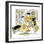 Hazel Cartoon-Ted Key-Framed Giclee Print