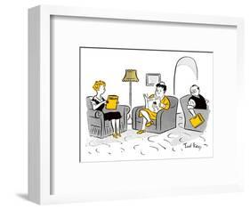 Hazel Cartoon-Ted Key-Framed Giclee Print