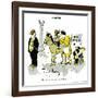 Hazel Cartoon-Ted Key-Framed Giclee Print