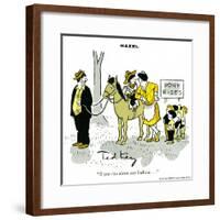 Hazel Cartoon-Ted Key-Framed Giclee Print