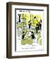 Hazel Cartoon-Ted Key-Framed Giclee Print