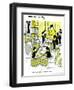 Hazel Cartoon-Ted Key-Framed Giclee Print