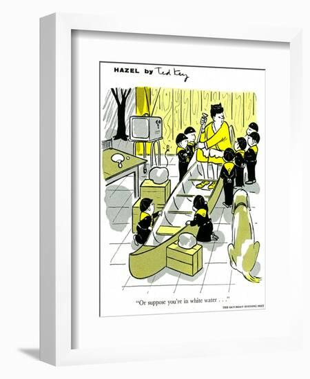 Hazel Cartoon-Ted Key-Framed Giclee Print