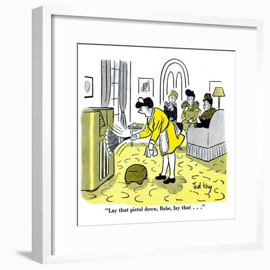 Hazel Cartoon-Ted Key-Framed Giclee Print