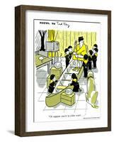 Hazel Cartoon-Ted Key-Framed Giclee Print