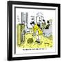 Hazel Cartoon-Ted Key-Framed Giclee Print