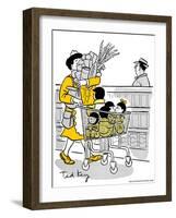 Hazel Cartoon-Ted Key-Framed Giclee Print