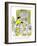 Hazel Cartoon-Ted Key-Framed Giclee Print