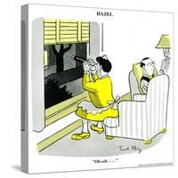 Hazel Cartoon-Ted Key-Stretched Canvas