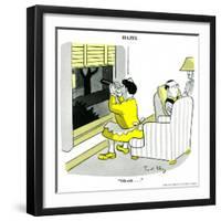 Hazel Cartoon-Ted Key-Framed Giclee Print