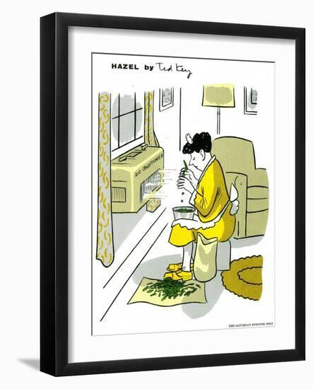 Hazel Cartoon-Ted Key-Framed Giclee Print