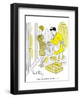 Hazel Cartoon-Ted Key-Framed Premium Giclee Print