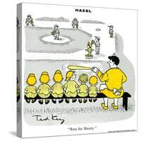 Hazel Cartoon-Ted Key-Stretched Canvas