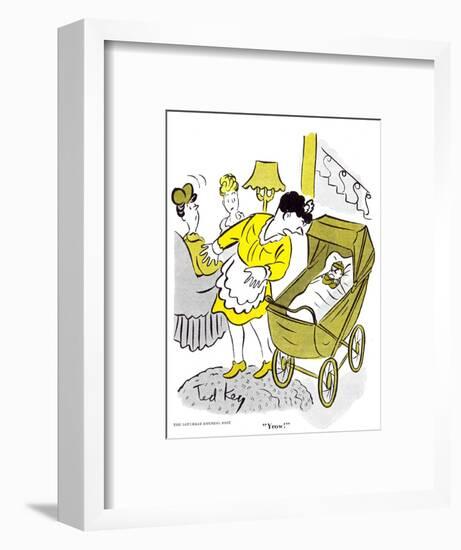 Hazel Cartoon-Ted Key-Framed Giclee Print