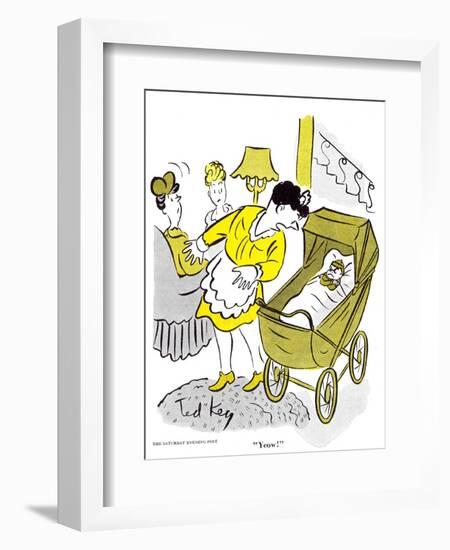 Hazel Cartoon-Ted Key-Framed Giclee Print