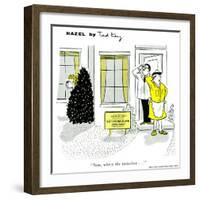 Hazel Cartoon-Ted Key-Framed Giclee Print