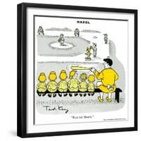 Hazel Cartoon-Ted Key-Framed Giclee Print