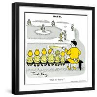 Hazel Cartoon-Ted Key-Framed Giclee Print