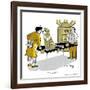 Hazel Cartoon-Ted Key-Framed Giclee Print