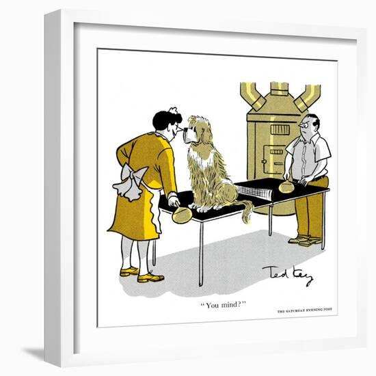 Hazel Cartoon-Ted Key-Framed Giclee Print