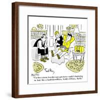 Hazel Cartoon-Ted Key-Framed Giclee Print