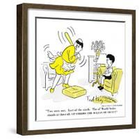 Hazel Cartoon-Ted Key-Framed Giclee Print