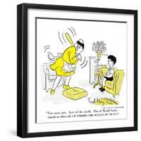 Hazel Cartoon-Ted Key-Framed Giclee Print