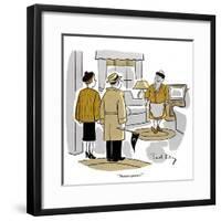 Hazel Cartoon-Ted Key-Framed Giclee Print