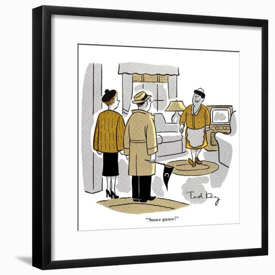 Hazel Cartoon-Ted Key-Framed Giclee Print