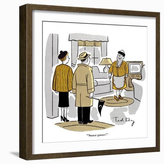 Hazel Cartoon-Ted Key-Framed Giclee Print