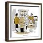 Hazel Cartoon-Ted Key-Framed Giclee Print