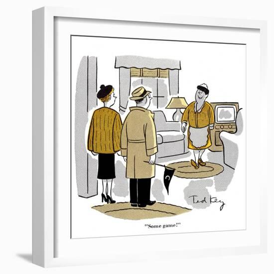 Hazel Cartoon-Ted Key-Framed Giclee Print