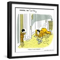 Hazel Cartoon-Ted Key-Framed Giclee Print