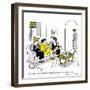 Hazel Cartoon-Ted Key-Framed Giclee Print