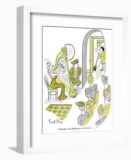 Hazel Cartoon-Ted Key-Framed Giclee Print