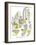 Hazel Cartoon-Ted Key-Framed Giclee Print