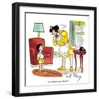 Hazel Cartoon-Ted Key-Framed Giclee Print