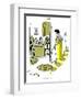 Hazel Cartoon-Ted Key-Framed Giclee Print