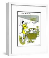 Hazel Cartoon-Ted Key-Framed Giclee Print