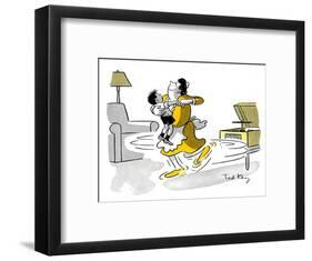 Hazel Cartoon-Ted Key-Framed Giclee Print