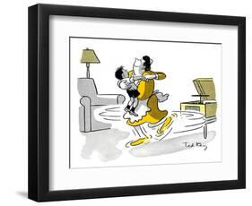 Hazel Cartoon-Ted Key-Framed Giclee Print