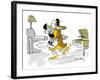 Hazel Cartoon-Ted Key-Framed Giclee Print