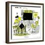 Hazel Cartoon-Ted Key-Framed Giclee Print