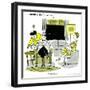 Hazel Cartoon-Ted Key-Framed Giclee Print