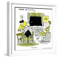 Hazel Cartoon-Ted Key-Framed Giclee Print