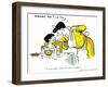 Hazel Cartoon-Ted Key-Framed Giclee Print