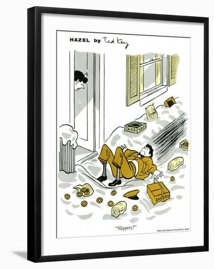 Hazel Cartoon-Ted Key-Framed Giclee Print